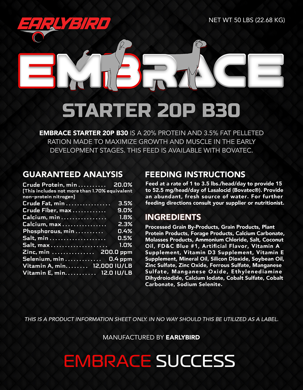 EB EMBRACE STARTER 20P B30